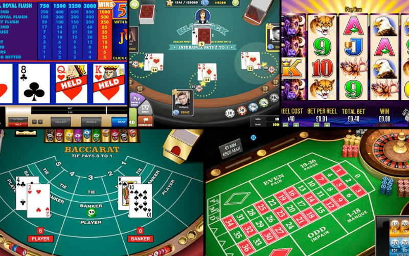 Game casino online có nhiều loại game khác nhau, giao diện đẹp mắt